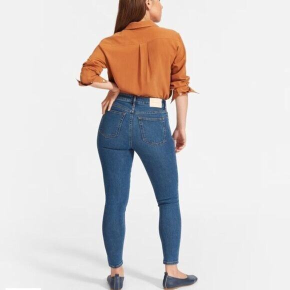 NWT Everlane The Curvy Authentic Stretch High-Rise Skinny Jean Women's Size 24 - Picture 7 of 7